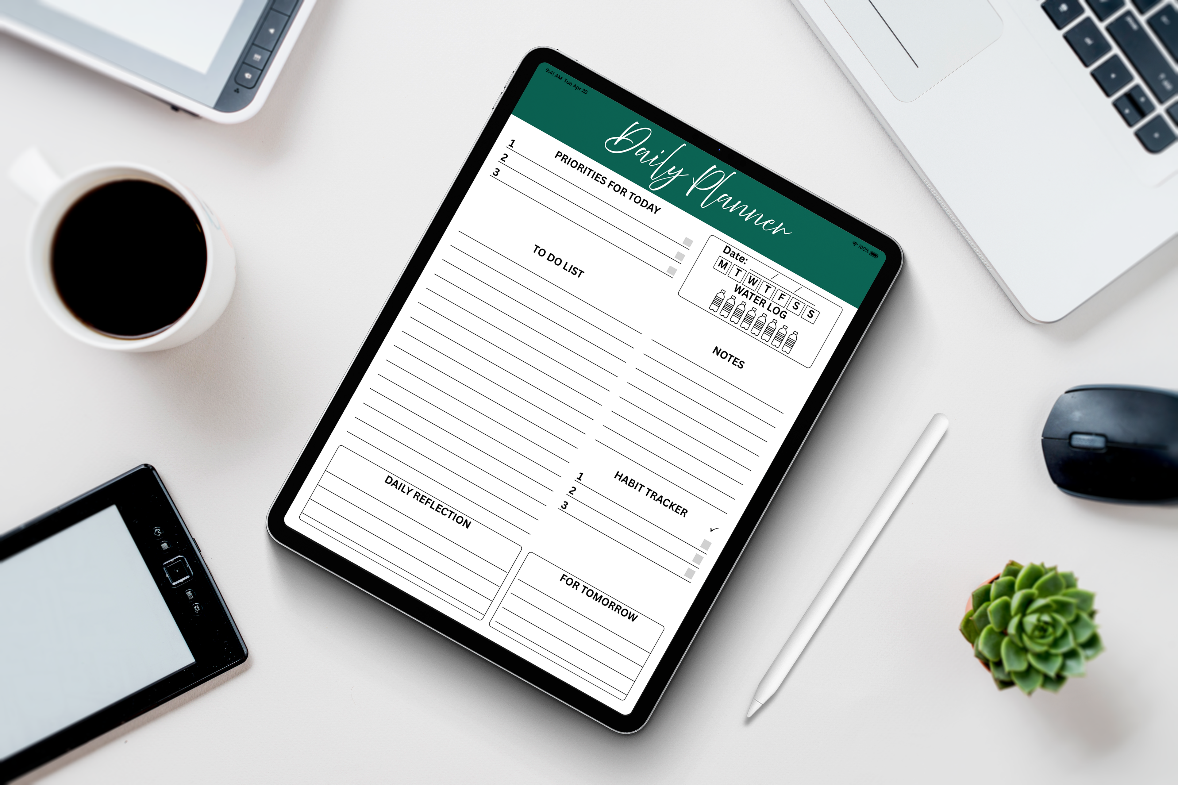 The Type A Daily Planner (Digital Download Version)