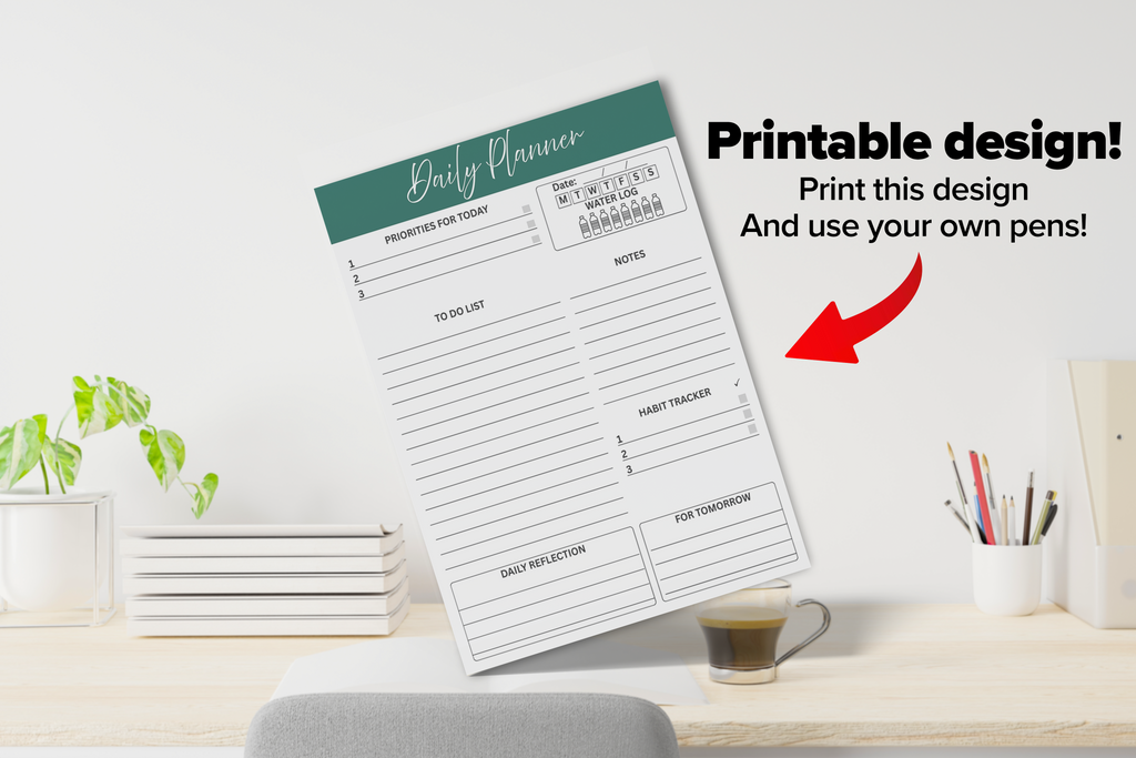 The Type A Daily Planner (Digital Download Version)