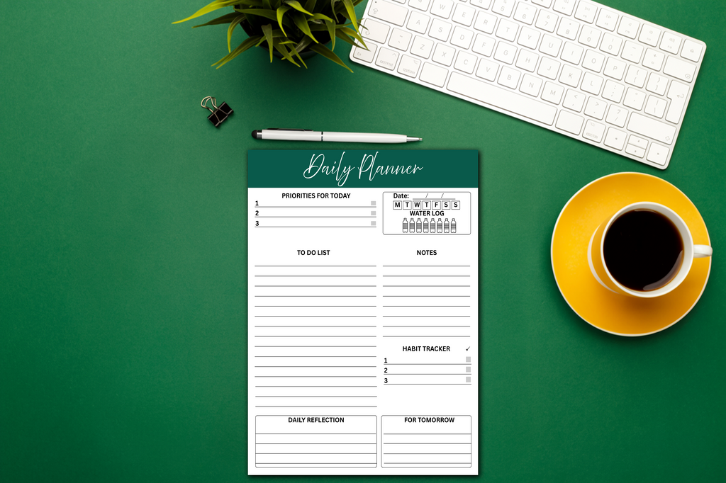 The Type A Daily Planner (Digital Download Version)